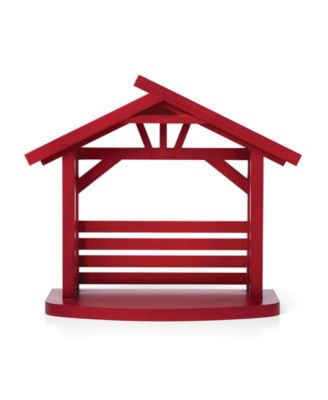 First Blessing Nativity Wood Creche image