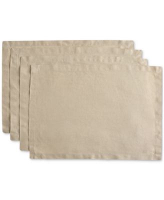 Linen Solid-Color Placemat, Set of 4 image