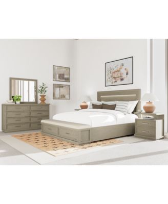 CLOSEOUT! Cascade 3-Pc. Bedroom Set (King Storage Bed, Dresser & Nightstand) image