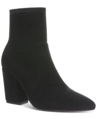 On 34th - Women's Lydiaa Pointed-Toe Block-Heel Booties