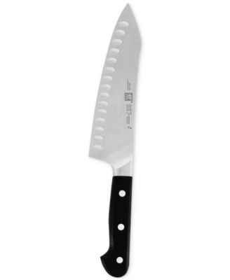 Pro 7" Hollow Edge Rocking Santoku Knife   image