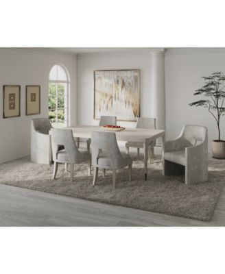 A.R.T. Furniture - Mezzanine 7-Pc. Dining Set (Rectangular Table, 4 Side Chairs & 2 Arm Chairs)
