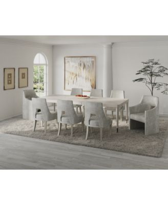 A.R.T. Furniture - Mezzanine 9-Pc. Dining Set (Rectangular Table, 6 Side Chairs & 2 Arm Chairs)