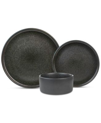 Sango - Stoneware 12 Pc. Dinnerware Set, Service for 4