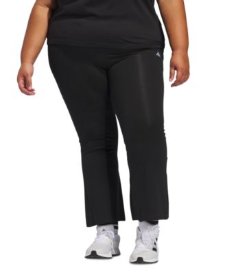 adidas - Plus Size Small Logo Flare Pants
