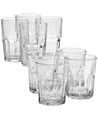 Bistro Glasses, Set of 8, Exclusively at Macy's image