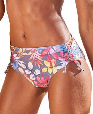 Women's Tropical Mid Rise Bikini Swimsuit Bottom image