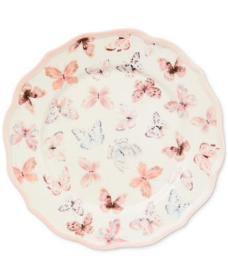 MacKenzie-Childs - Butterfly Hill Stoneware Dinner Plate
