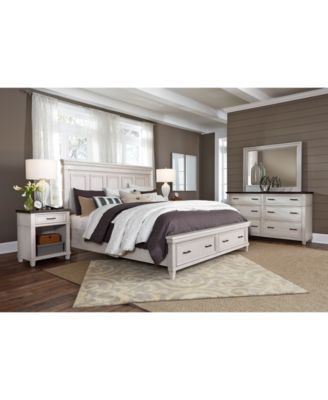 Dawnwood 3-Pc. California King Storage Set (Bed, Dresser & 1-Drawer Nightstand) image