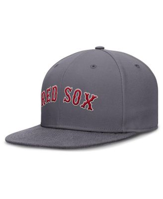 Nike - Men's Gray Boston Red Sox Performance True Fitted Hat