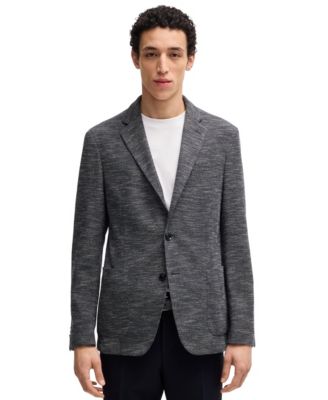 Hugo Boss - Men's Micro-Patterned Slim-Fit Blazer