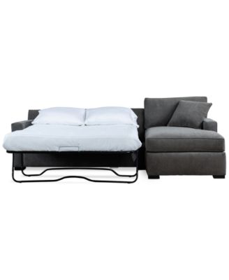 Furniture - 2-Pc. Fabric Sleeper Sectional