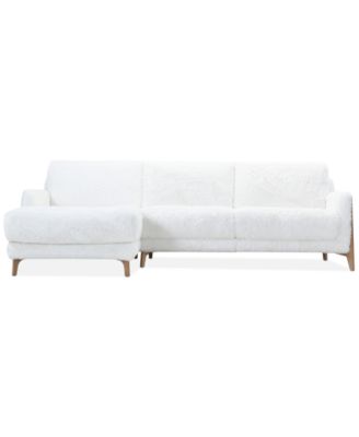 CLOSEOUT! Briannie 2-Pc. Fabric Chaise Sectional, Exclusively at Macy's image