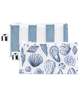 Bumkins - Shells Small Snack Bags, 2 Pack