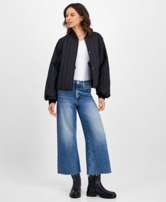 Rains - Women's Stand-Collar Bomber Jacket