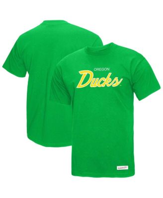 Mitchell & Ness - Men's Green Oregon Ducks Elite Script T-Shirt