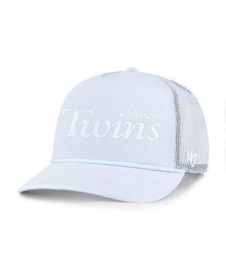 '47 Brand - Men's Light Blue Minnesota Twins Foundation Script Hitch Adjustable Trucker Hat