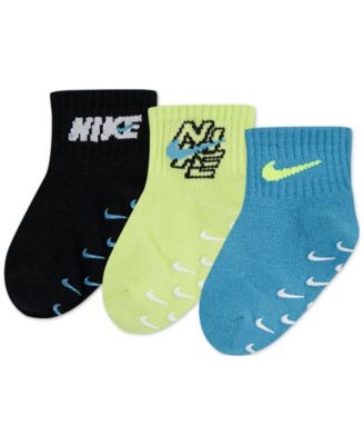 Nike - Baby Rhythm Rush Gripper Socks, 3 Pack
