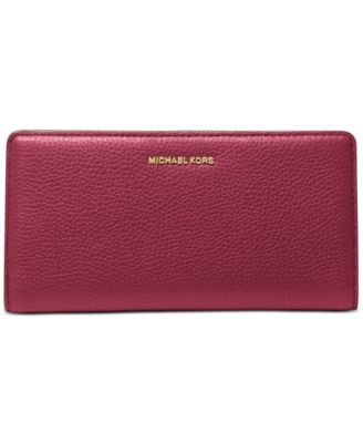 Michael Kors - Bryant Large Slim Leather Snap Wallet