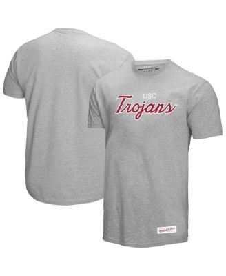 Mitchell & Ness - Men's Gray USC Trojans Elite Script T-Shirt