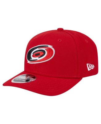 New Era - Men's Red Carolina Hurricanes Logo Basic 9SEVENTY Adjustable Hat