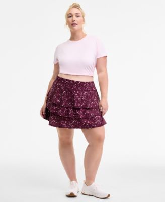 ID Ideology - Plus Size Flounce Performance Skort