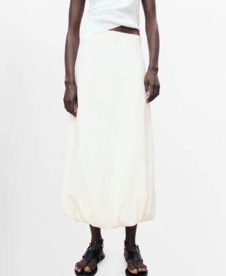 MANGO - Women's Long Balloon Skirt