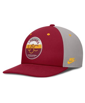 Nike - Men's Cardinal/Gray USC Trojans Prep Pro Performance Snapback Hat