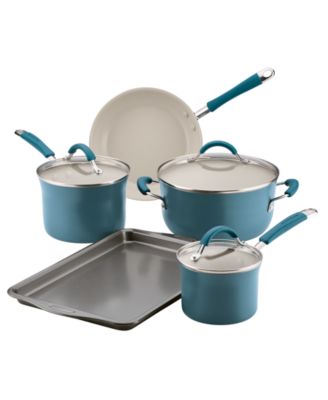 Cucina Ceramic Nonstick 8-Pc. Cookware Set, Created for Macy's image