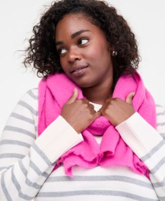 On 34th - Brushed Solid Blanket Wrap