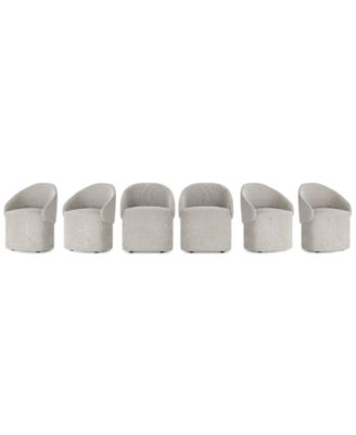 Bernhardt - Tempo 6-Pc. Caster Chair Set