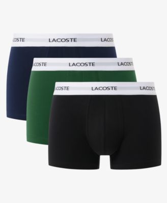 Lacoste - Men's Stretch 3" Trunks - 3-pack