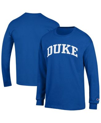 Champion - Men's Royal Duke Blue Devils Basic Arch Long Sleeve T-Shirt