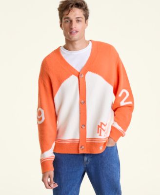 Disney | Macy's - Men's Mickey Mouse Button Front Cardigan