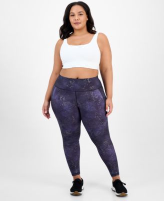 ID Ideology - Plus Size Shine Compression Leggings