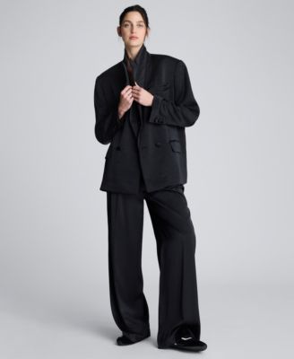 Kenneth Cole - Women's Double-Breasted Boyfriend Jacket