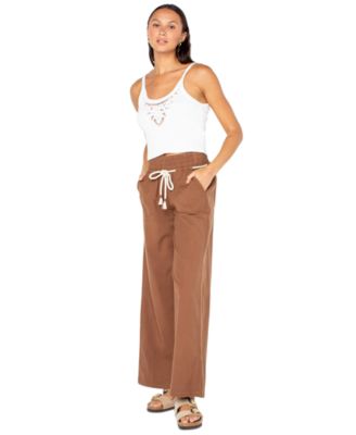 Roxy - Women's Paddle On Solid Woven Pants