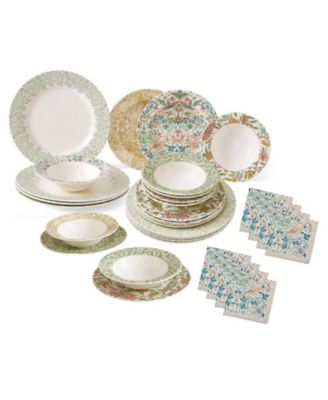 Spode - Morris & Co. 32-Pc. Dinnerware Set, Service For 8