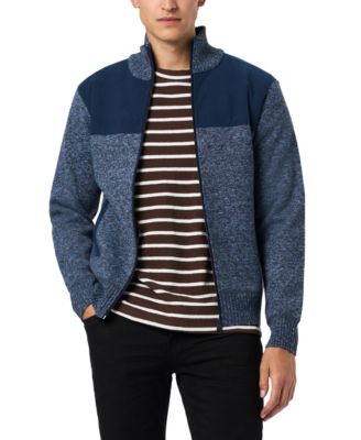 Buffalo David Bitton - Men's Wando Relaxed Full-Zip Knit Jacket