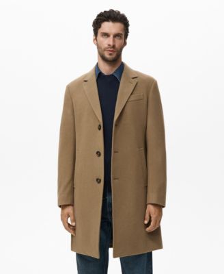 MANGO - Men's Wool Overcoat