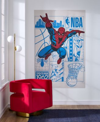 Marvel | NBA | Macy's - 6' Spider-Man Wall Mural