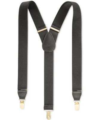 Club Room - Men's Solid Suspenders