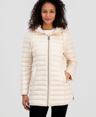 Michael Kors - Women's Packable Hooded Puffer Coat