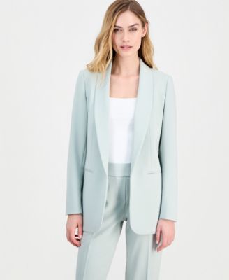 Women's Shawl-Collar Open-Front Blazer image