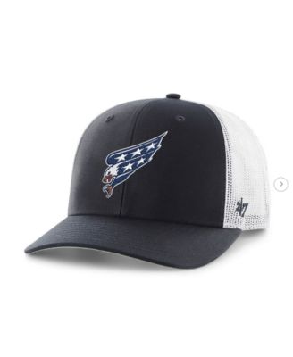 '47 Brand - Men's Navy Washington Capitals Screaming Eagle Logo Trucker Adjustable Hat