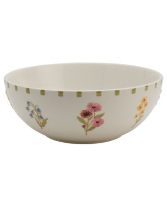 Floral Serving Bowl, Exclusively at Macy's image