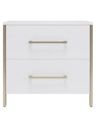 Furniture 26" Emila 2-Drawer Nightstand image
