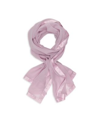 Calvin Klein - Satin Trim Chiffon Evening Wrap