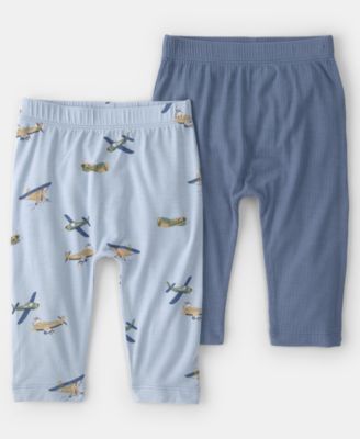 Carter's - PurelySoft by Baby Boys' Plane Print Pants, Pack of 2