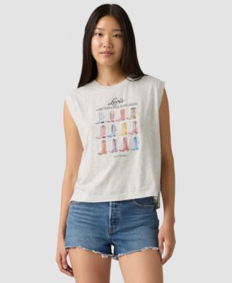 Levi's - Women's Boxy Crewneck Tank Top